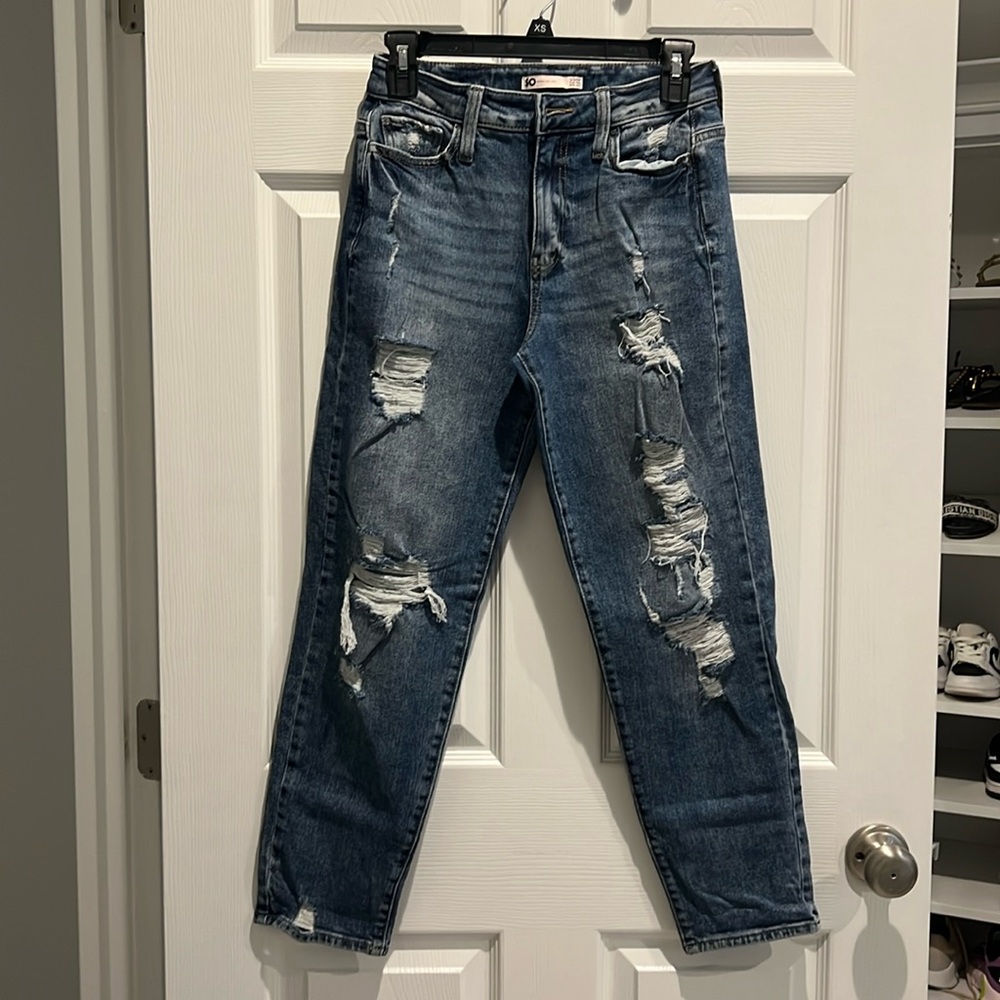 SO High Rise Mom Jean